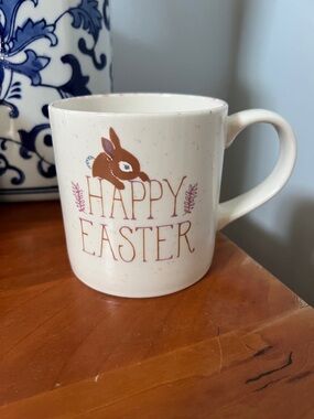 Threshold bunny happy Easter stoneware mug